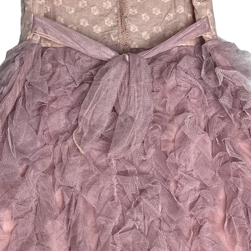 Girls rose pink tutu dress size 6/7 - Picture 6 of 13